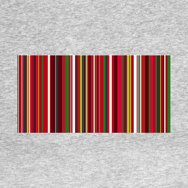 Barcode Color Theory: Traditional Holiday 'Tis the season by pbDazzler23